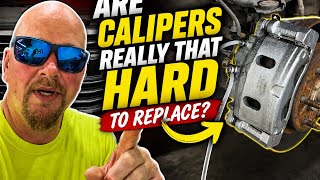 Brake caliper replacement on a 2017 Chevy Suburban