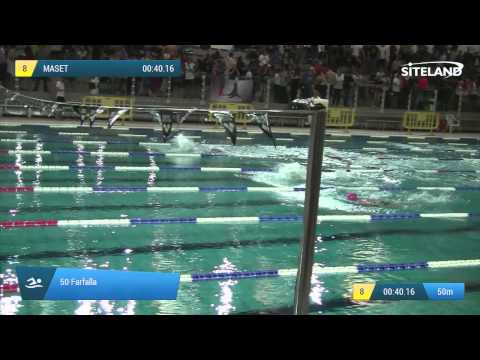 Serie 1 dei 50 Farfalla  Assoluti Femmine Master - Campionati Regionali Master 2015 VENETO e FRIULI