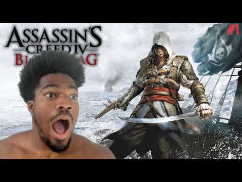 FIRST TIME PLAYING Assassin's Creed 4 Black Flag | ARGGG Matie! | Part 1