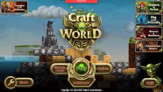 Craft The World Temples of 4 Elements Gameplay (PC Game)