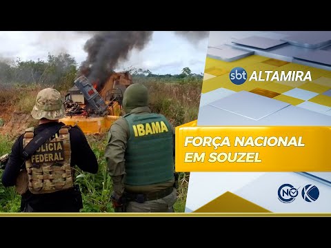 Operação Eraha Tapiro: Força Nacional retorna a Senador José Porfírio (PA) | SBT Altamira
