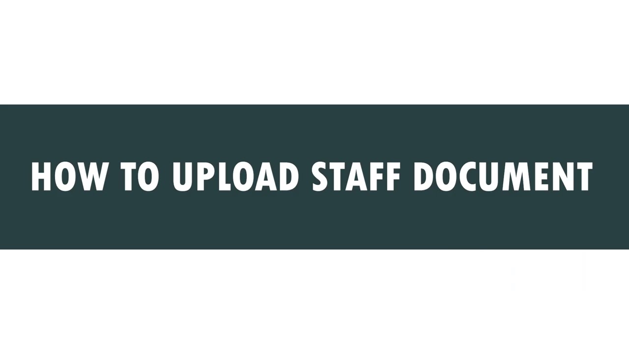 How to Update Profile and upload documents