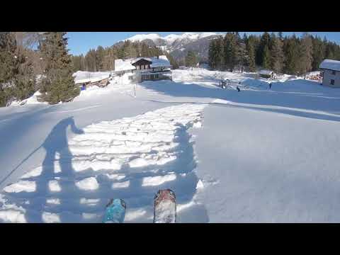 Laghetto Musiera Palten - Discesa con gli sci - Fun On Snow - 16.01.2021
