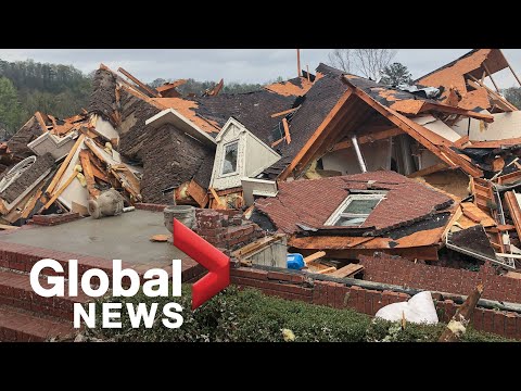 At least 3 killed as tornadoes rip through Alabama, destroying homes and businesses