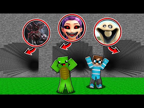 NEVER enter these tunnels in Minecraft! Stranger Things, K-Pop Demon Hunter, Hunger Worm