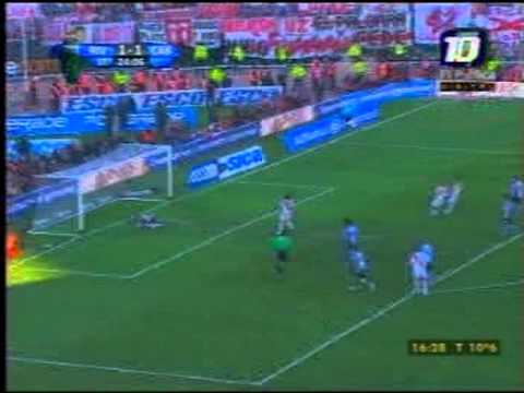 el penal que atajo olave en la promocion contra river