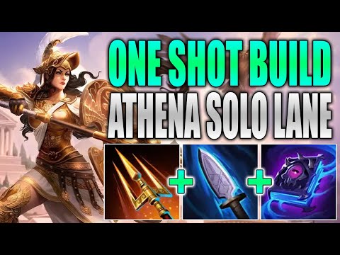 ONE SHOT COMBO Build with ATHENA | SMITE 2 Gameplay