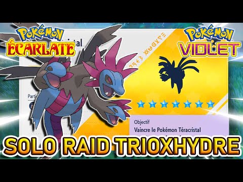 COMPLETING THE 7-STAR TRIOXHYDRE RAID SOLO | Pokémon Purple & Scarlet