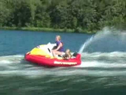 Rave Sports The Ravenger Boat Tow .flv