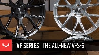 20 Inch Vossen VFS-6 Concave Graphite Alloy Wheels