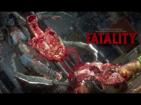 Mortal Kombat 11 D'Vorah Combos, Brutality and Gameplay (What I Learned From 100 Online Matches)