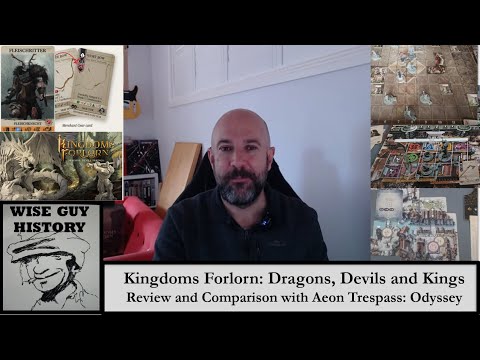 Review of Kingdoms Forlorn [and comparison with Aeon Trespass: Odyssey]
