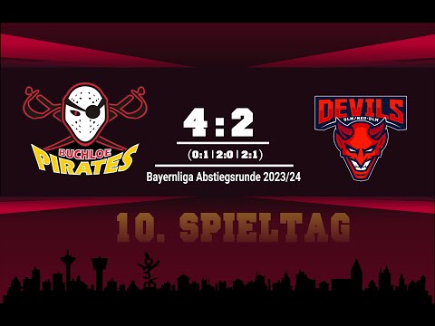 ESV Buchloe Pirates - VfE Ulm/Neu-Ulm | PK 10. Spieltag Abstiegsrunde | BEV Bayernliga 2023/24