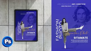 How to design a creative poster in photoshop