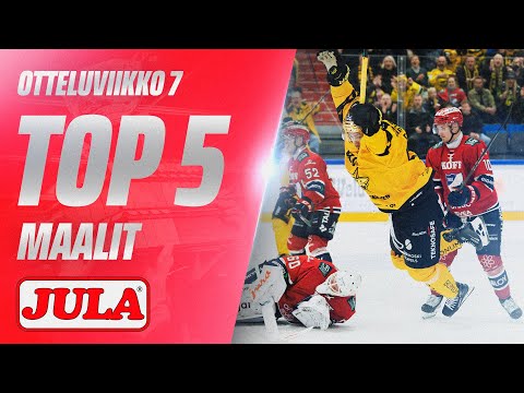 🚨 TOP 5-maalit // Otteluviikko 7 // 25-26