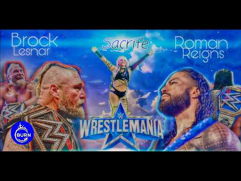 WWE Wrestlemania 38 Official Theme Song "Sacrifice" The Weeknd