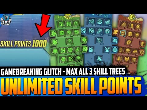 Borderlands 3 - UNLIMITED SKILL TREE POINTS GLITCH - MAX ALL 3 SKILL TREES - GAME BREAKING GLITCH