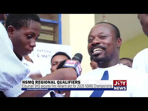 Ejisuman SHS secures the first ticket from the A/R Qualifiers to the 2026 NSMQ championship