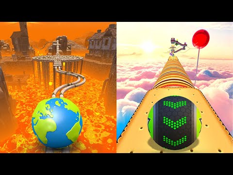 🌈 Going Balls VS Rollance Adventure Balls, Action Balls, GyroSphere Trials, Rolling Ball Sky Escape