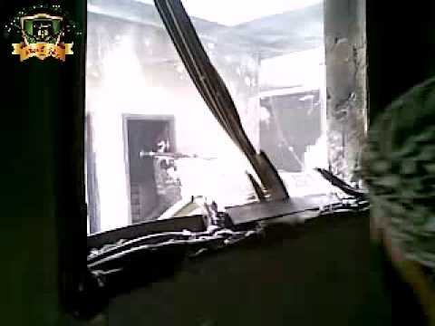 استهداف كتيبة بيارق الإسلام بقذيفة آر بي جي دبابة لقوات النظام في حي العسالي في مدينة دمشق