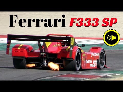 Thumbnail for Ferrari F333 SP in Action - Massive Flames and EPIC V12 Sound - Finali Mondiali Ferrari Mugello 2017 by Ferrari, Supercar, video, Mugello Circuit, Car, vide