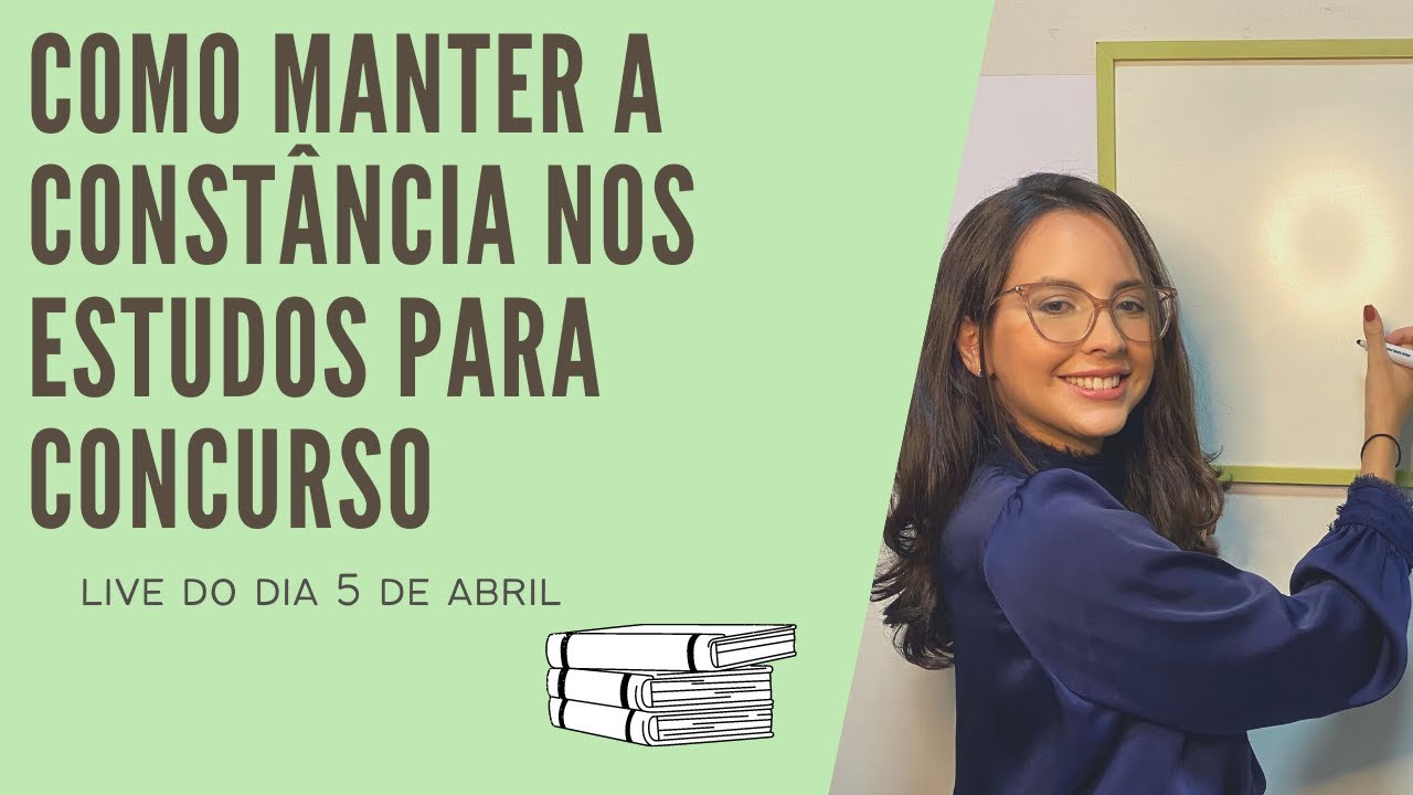 Live 1 - Constância nos estudos.