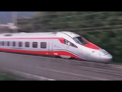 5 treni in 20 minuti a Sestri Levante,regionali veloci,Frecciargento etr600,Intercity notte,Ics