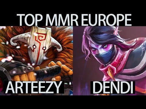 Pro Juggernaut Arteezy vs Dendi Templar Top MMR EU 7.05 Meta Dota 2
