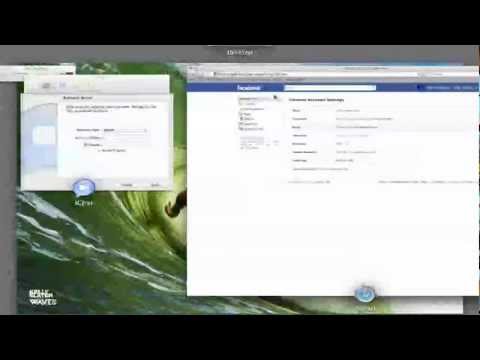 How to use Facebook chat with iChat