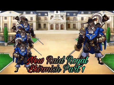 MGG Royal Skirmish Raid Fight Stage 1-50 Part 1 (New Raid Fight Part 1 Stage 1-50)