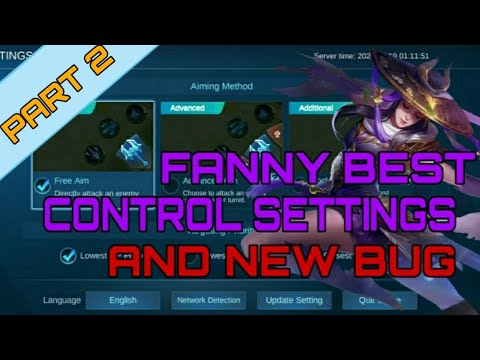 PART 2 FANNY BEST CONTROL SETTINGS + NEW BUG