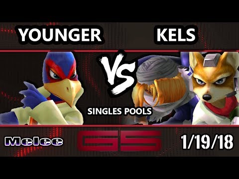 GENESIS 5 SSBM - Younger (Falco) VS Kels (Fox) - Smash Melee Singles