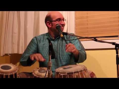 Benarsi Tabla Solo in Teentaal (excerpts) - Shawn Mativetsky