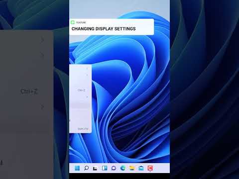 Display Settings - Windows 11 Tip of the Day
