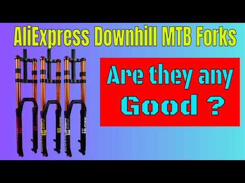 AliExpress Downhill MTB Forks - are they any good ? #mtb #mountainbike