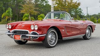Video Thumbnail for 1962 Chevrolet Corvette