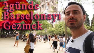 BİRKAÇ GÜNDE BARCELONA'YI GEZMEK 2024 - 4K  | İSPANYA BARCELONA'DA GEZİLECEK YER