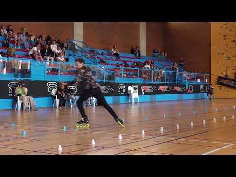 2018 PSWC Classic Slalom Junior Men 4th Place Riccardo Rizzoli (ITA)