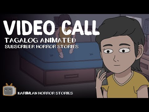 VIDEO CALL (Karimlan Animated Horror Stories) Tagalog