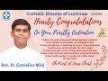 Hearty Congratulations | Priestly Ordination | Rev. Fr. Cornelius Minj | Catholic Diocese of Lucknow