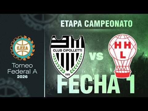 CIPOLLETTI (Río Negro) VS. HURACAN LAS HERAS (Mendoza) - Fecha 1 Segunda fase | FEDERAL A-2do Tiempo