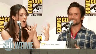 Shameless | Emmy Rossum &amp; Amy Smart&#39;s Make-Out Session | Comic-Con 2011