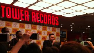 Look At The Sky/OllyMurs performance TOWER RECORDS