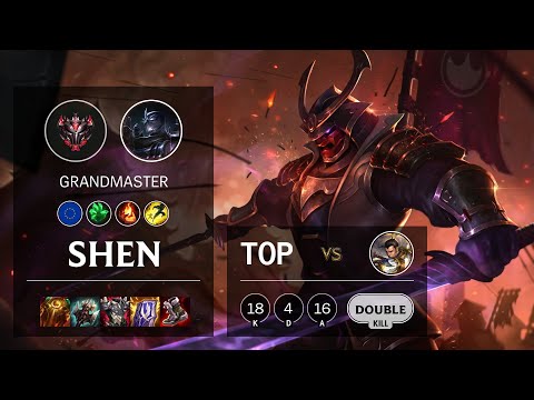 Shen Top vs Xin Zhao - EUW Grandmaster Patch 11.11