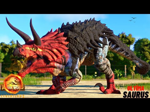ULTİMASAURUS vs T-REX & GİGANATOSAURUS & IREX Dinosaurs Fight! | Jurassic World Evolution 2 🦖