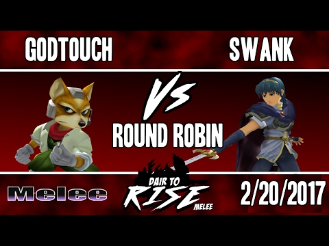 DtR 4 Melee Singles - UG | NPT GodTouch (Fox, Marth) vs Swank (Marth) - DtR 4 Melee Singles