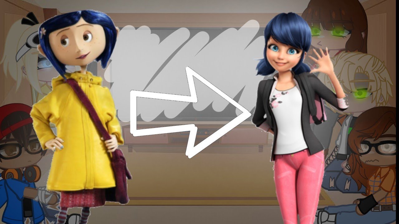 MLB react to Marinette's past as Coraline || 🇲🇽/🇺🇸 || MILADOT•__#DOTTIE || ⚠️Lazy⚠️