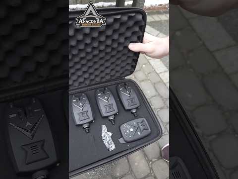 Zestaw sygnalizatorów Anaconda brań z centralką TSR 2WAY 3+1