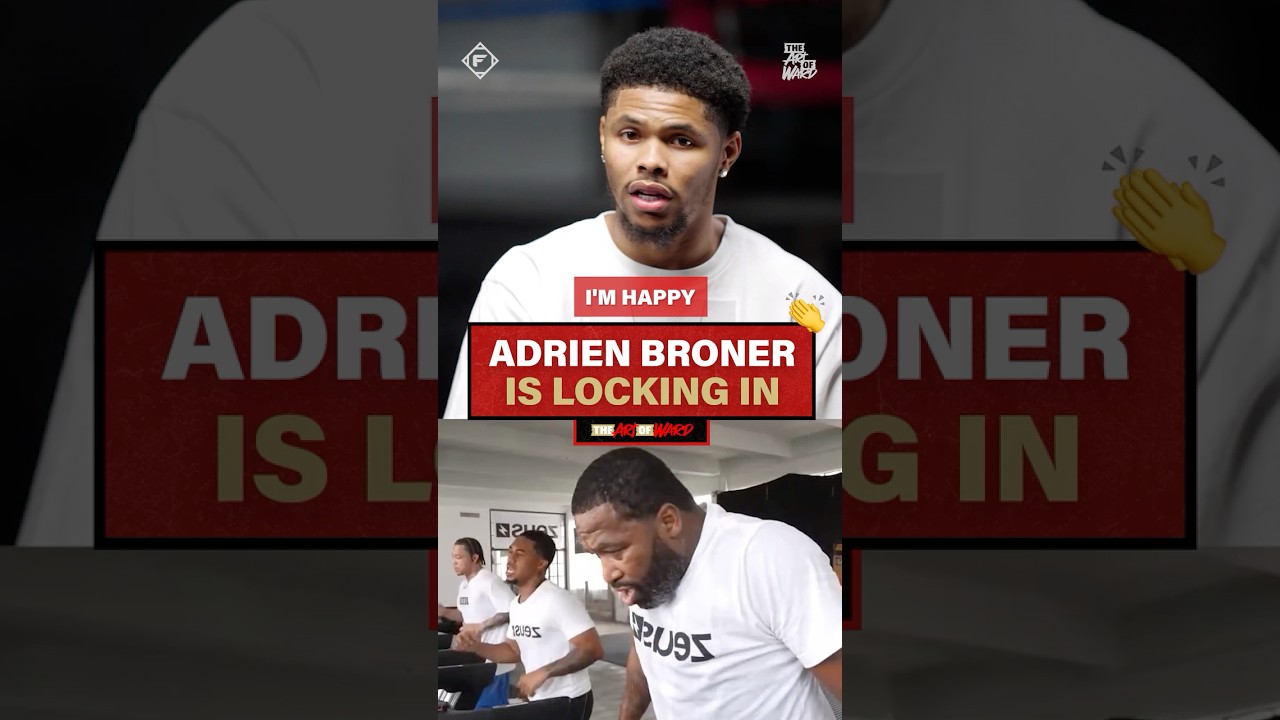 Stay locked in, AB! We're rocking with you every step 🤞 #AdrienBroner