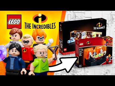 I Made Sets From The Incredibles Because LEGO DIDN'T WANT TO